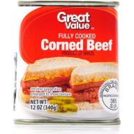 Great Value Corned Beef, 12 oz