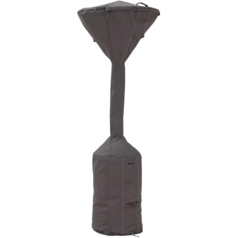 Classic Accessories Ravenna Stand Up Patio Heater Storage Cover, Fits 95" x 34" Diameter, Taupe