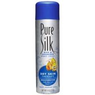 Pure Silk Dry Skin Therapy Shave Cream for Women, 8 ounces