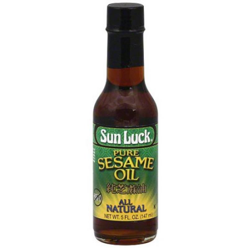 Sun Luck Pure Sesame Oil, 5 oz (Pack of 6)