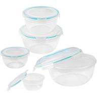 Snapware Airtight Plastic Storage Bowl, 10-Piece Set