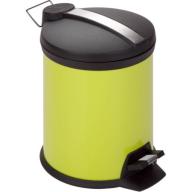 Honey-Can-Do 5-Liter Step Trash Can, Lime