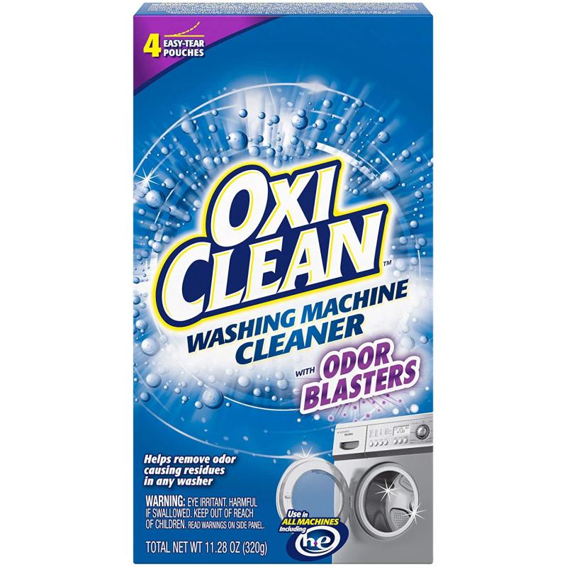 OxiClean Washing Machine Cleaner with Odor Blasters - 4ct