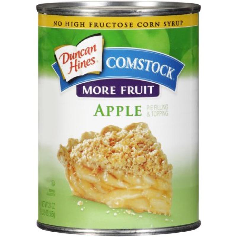 Duncan Hines® Comstock More Fruit Apple Pie Filling & Topping 21 oz.