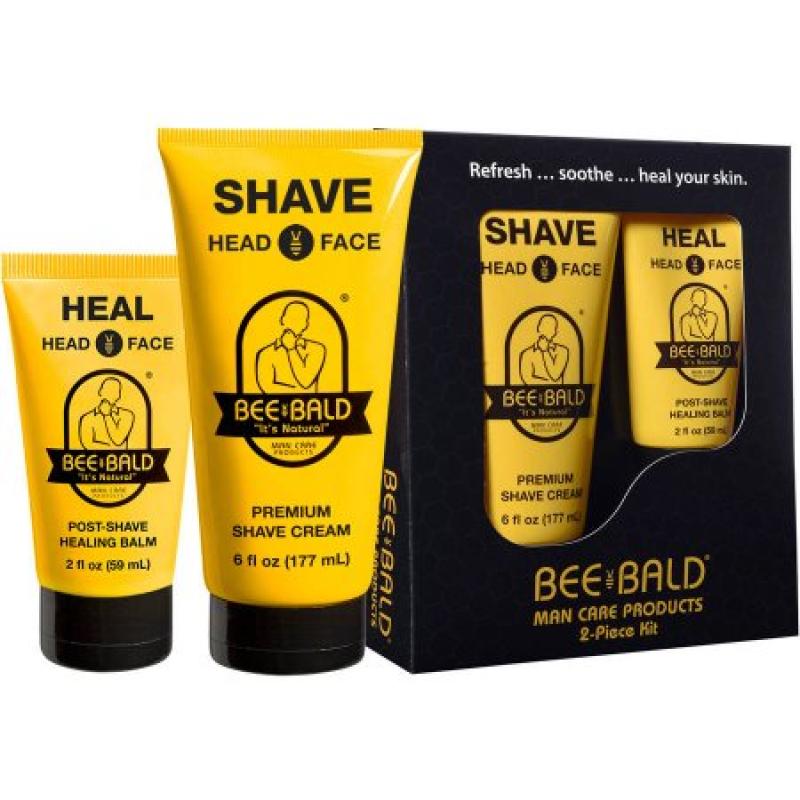 Bee Bald Man Care Products 2-Piece Kit