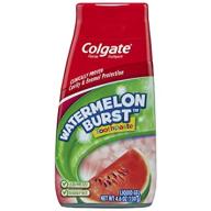 Colgate 2-in-1 Anticavity Kids' Gel Toothpaste with Fluoride, Watermelon Burst (4.6 oz., 1 pk.)