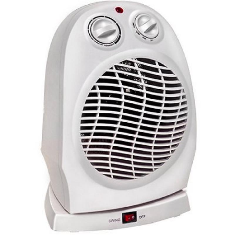 Comfort Zone Oscillating Fan Heater