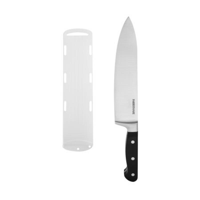 Farberware Triple Riveted Forged 8" Chef Knife with Blade Cover