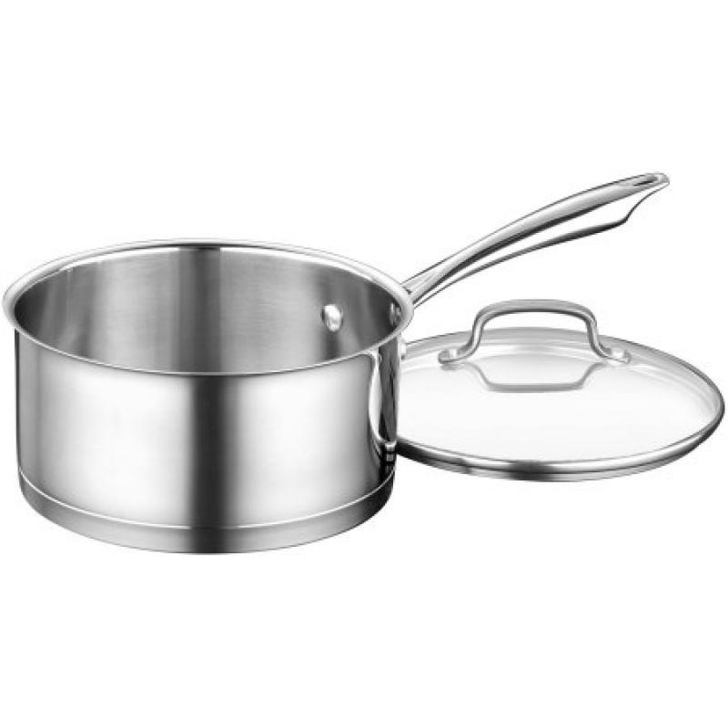 Professional Series Stainless 3-Quart Saucepan with Cover