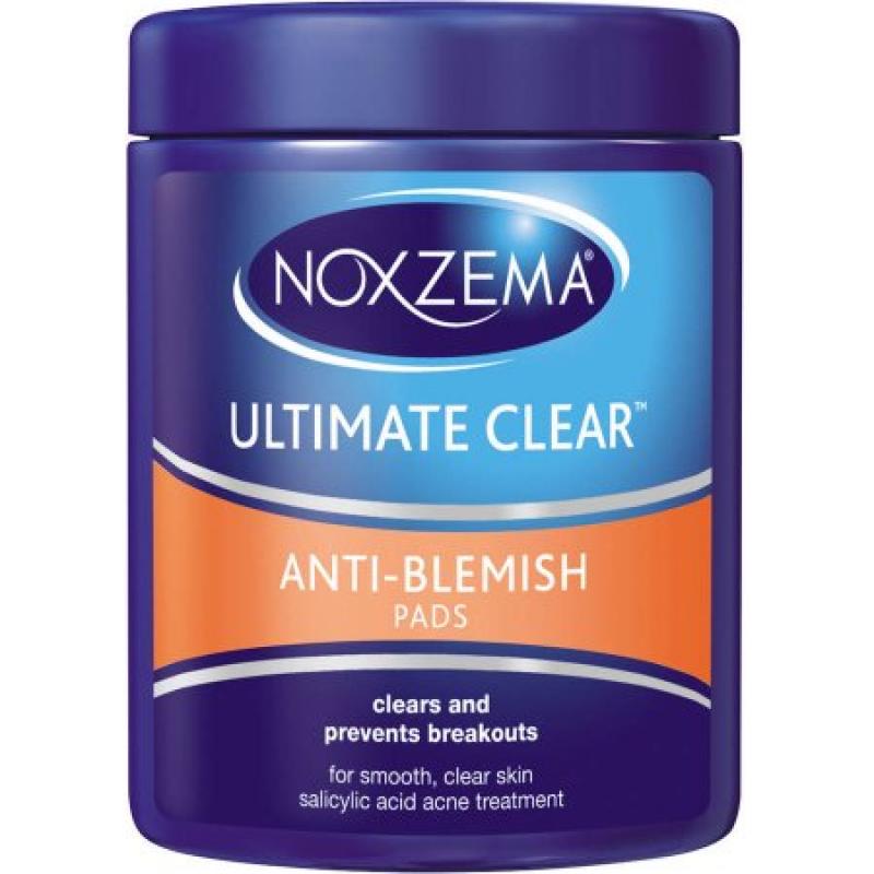 Noxzema Ultimate Clear Anti Blemish Pads, 90 count