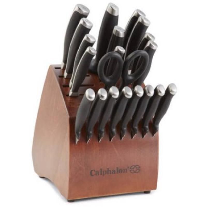 Calphalon Contemporary Cutlery Set with Knife Block, 21 Pieces