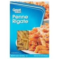 Great Value Penne Rigate Enriched Macaroni Product, 16 oz