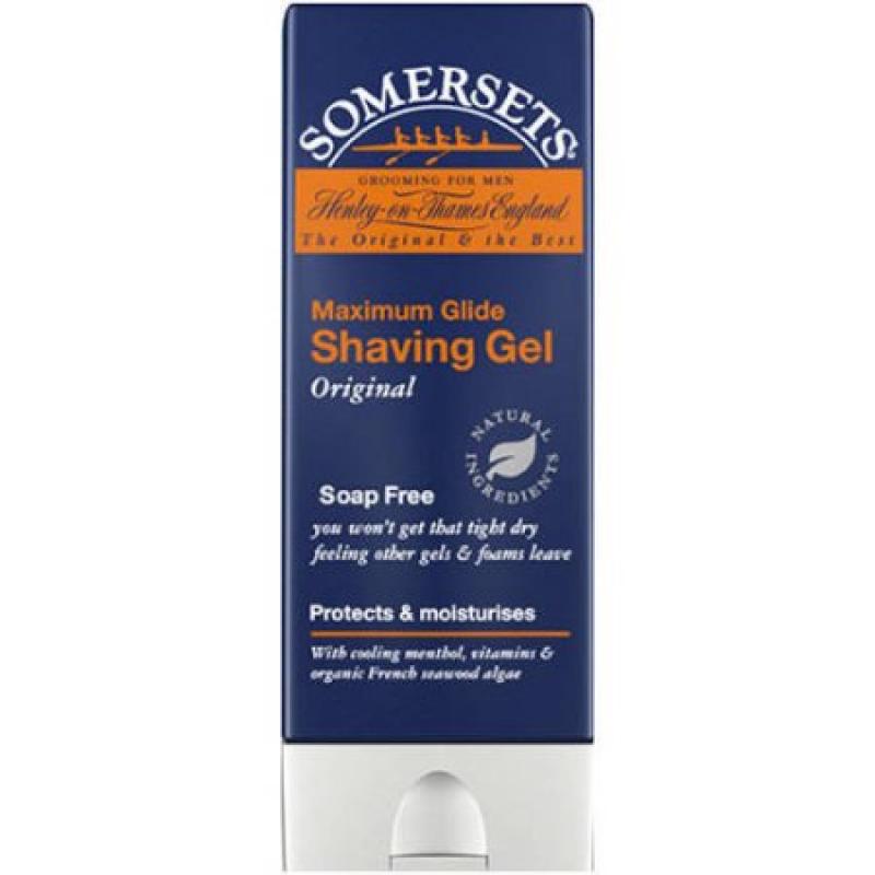 Somersets Maximum Glide Original Shave Gel, 6.75 oz