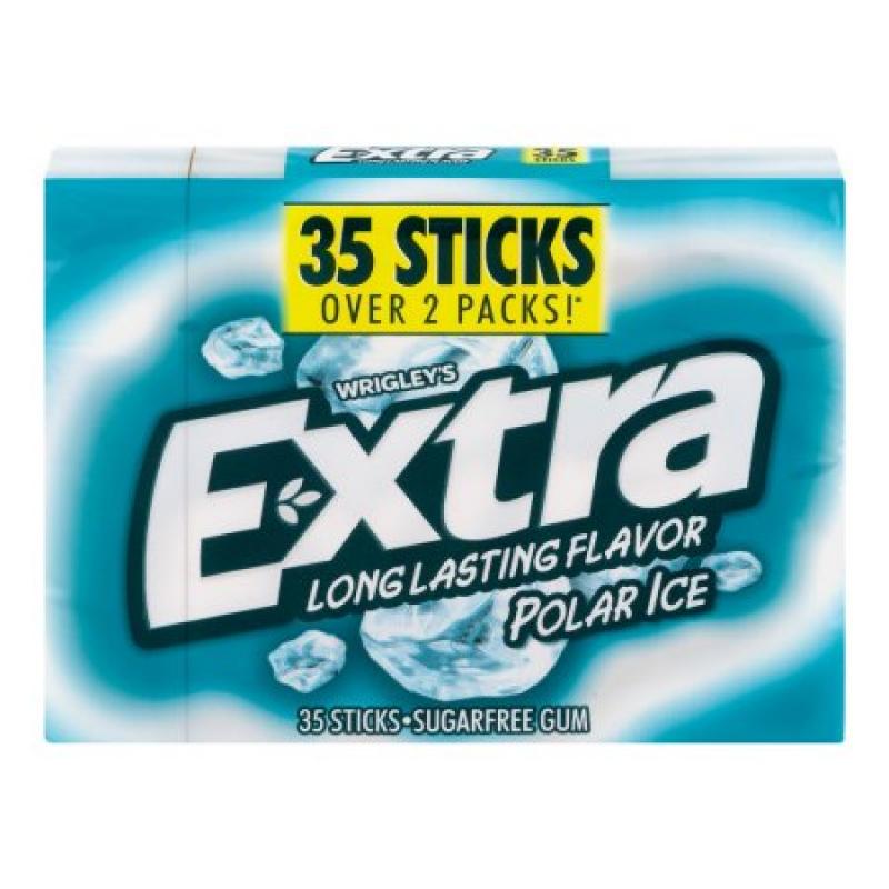 Wrigley&#039;s Extra Sugarfree Gum Polar Ice - 35 CT