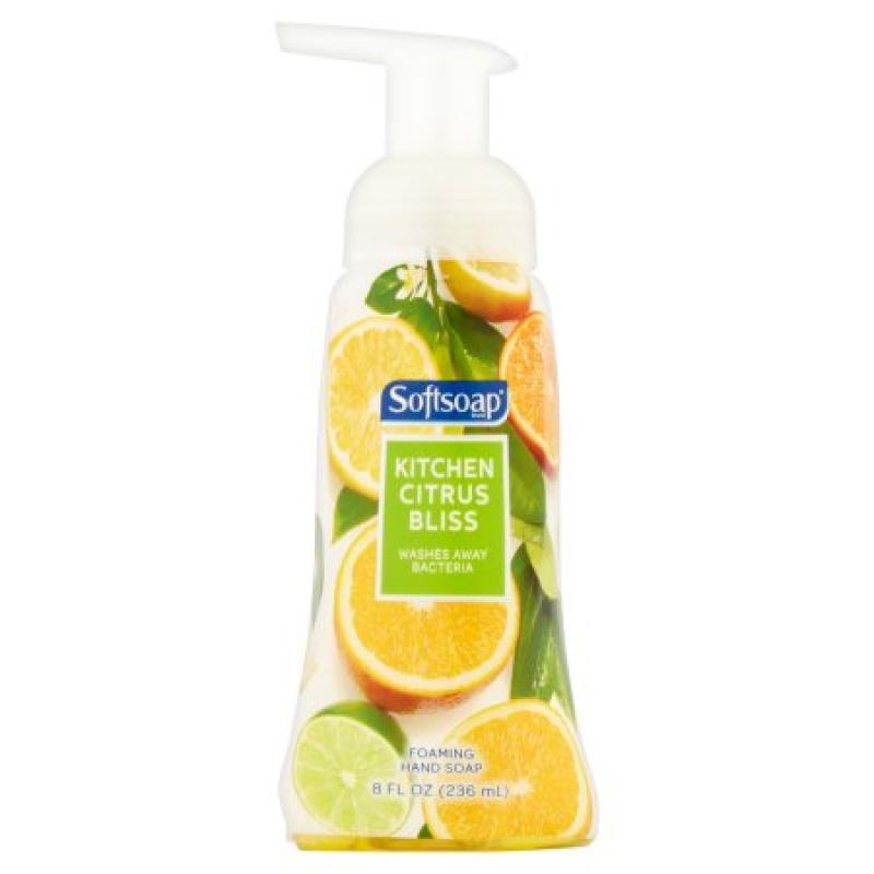 Softsoap Foaming Hand Soap Kitchen Citrus Bliss, 8.0 FL OZ