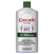 Cascade Platinum Dishwasher Rinse Aid - 16.0 fl oz