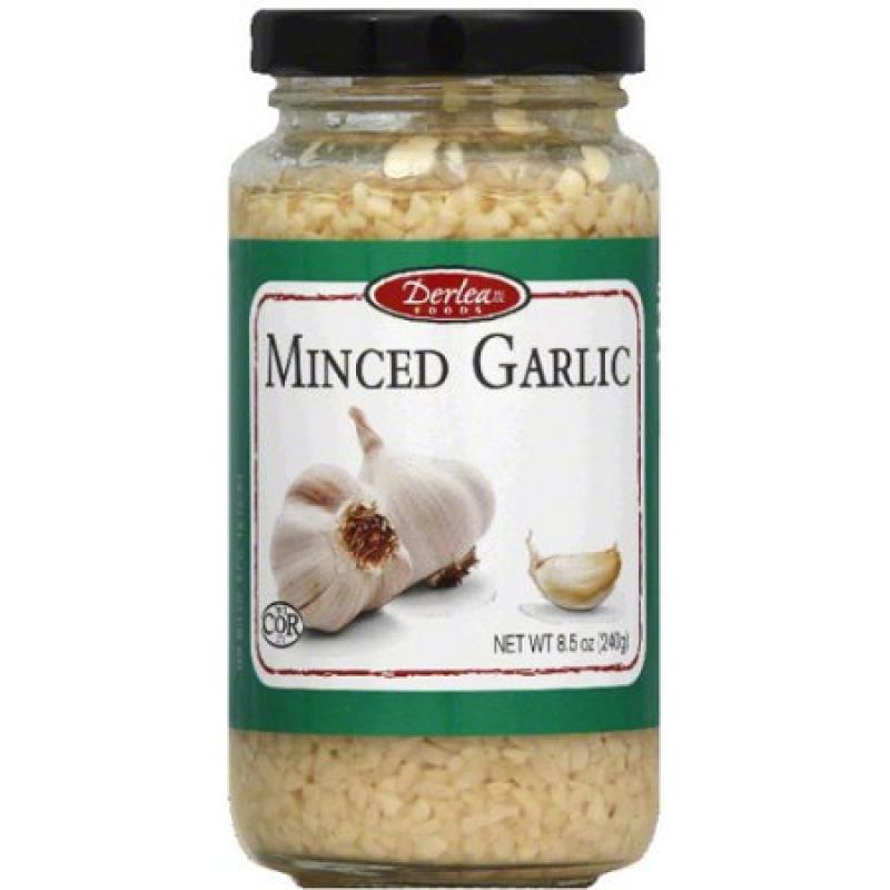 Derlea Minced Garlic, 8.5 oz, (Pack of 12)