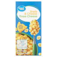 Great Value Three Cheese Macaroni and Cheese