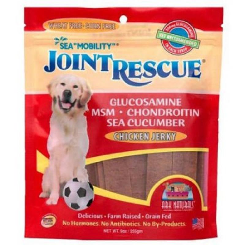 Ark Naturals Sea Mobility Joint Rescue Chicken Jerky for Dogs, 9 oz