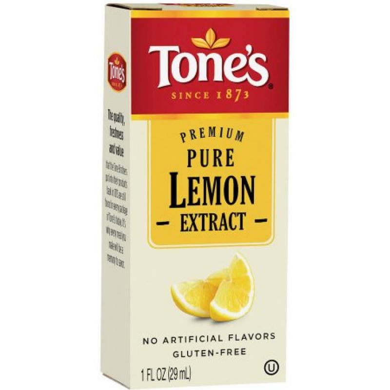 Tone&#039;s Pure Lemon Extract, 1 oz