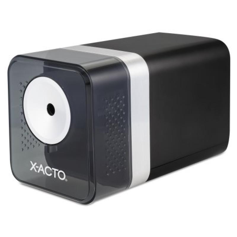 X-ACTO Power3 Office Electric Pencil Sharpener, Black