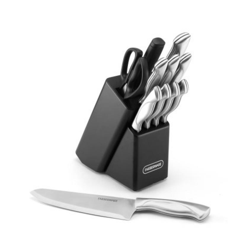 Farberware 12-Piece Stamped Stainless Steel Cutlery Set