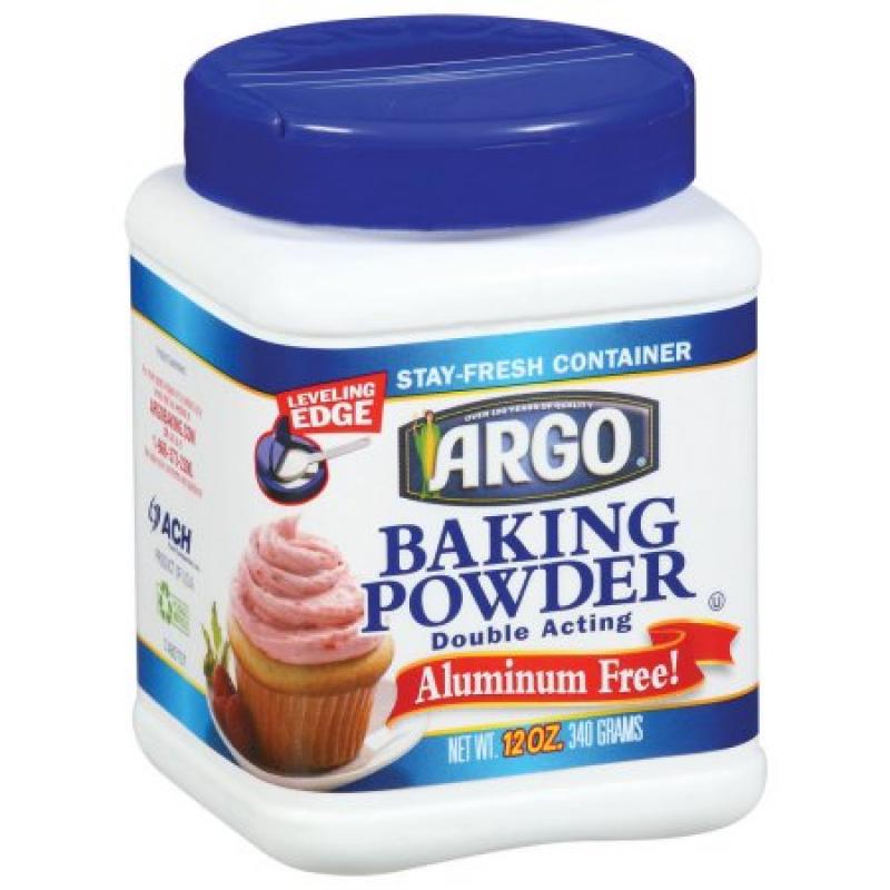 Argo Double Acting Aluminium Free Baking Powder, 12.0 OZ