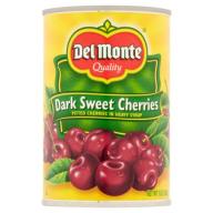 Del Monte Dark Sweet Cherries, 15 oz