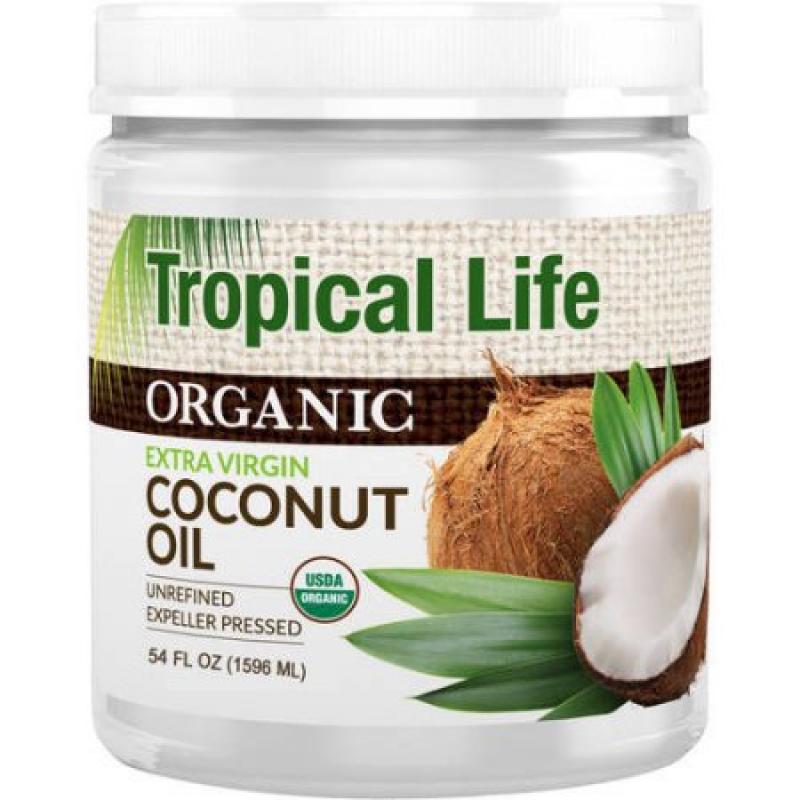 Tropical Life Organic Extra Virgin Coconut Oil, 54 fl oz