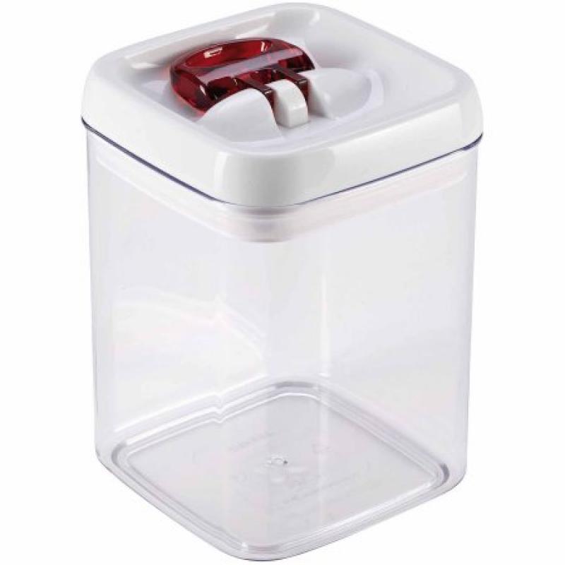 Leifheit 54 oz Fresh and Easy Stackable Food Storage Container, Clear
