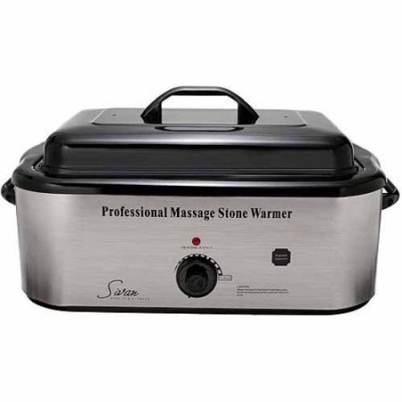 Sivan Health and Fitness 18QT Top Massage Large Professional Hot Stone 18 Quart Heater