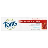 Tom&#039;s of Maine Propolis & Myrrh Cinnamint Fluoride-Free Toothpaste, 5.5. oz