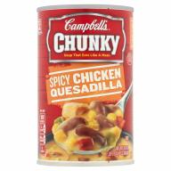 Campbell&#039;s Chunky Spicy Chicken Quesadilla Soup 18.8oz