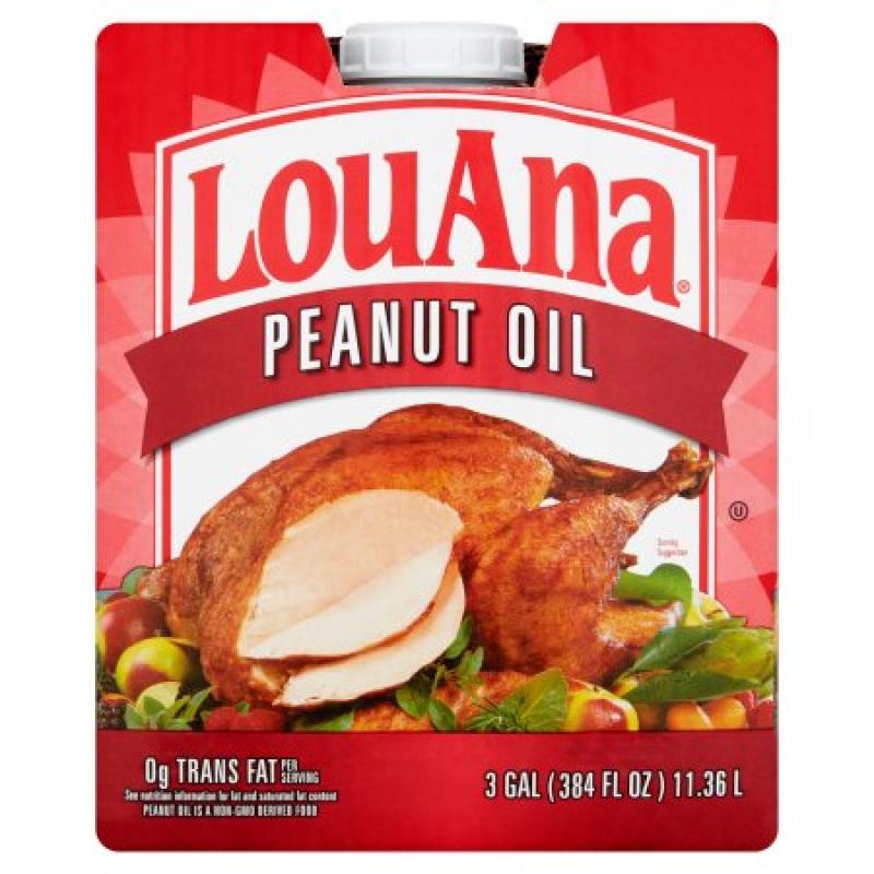Lou Ana Pure Peanut Oil, 3gal