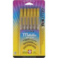 Gelly Roll Metallic Pens, 6pk