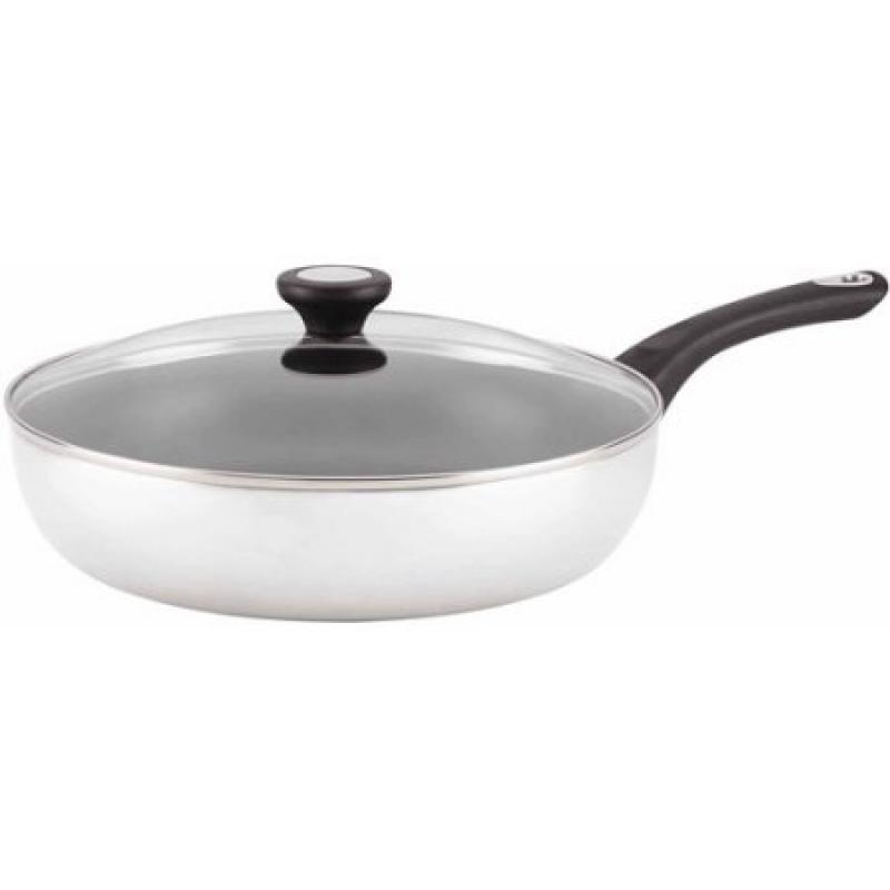 Farberware New Traditions Aluminum Nonstick 12-Inch Covered Skillet