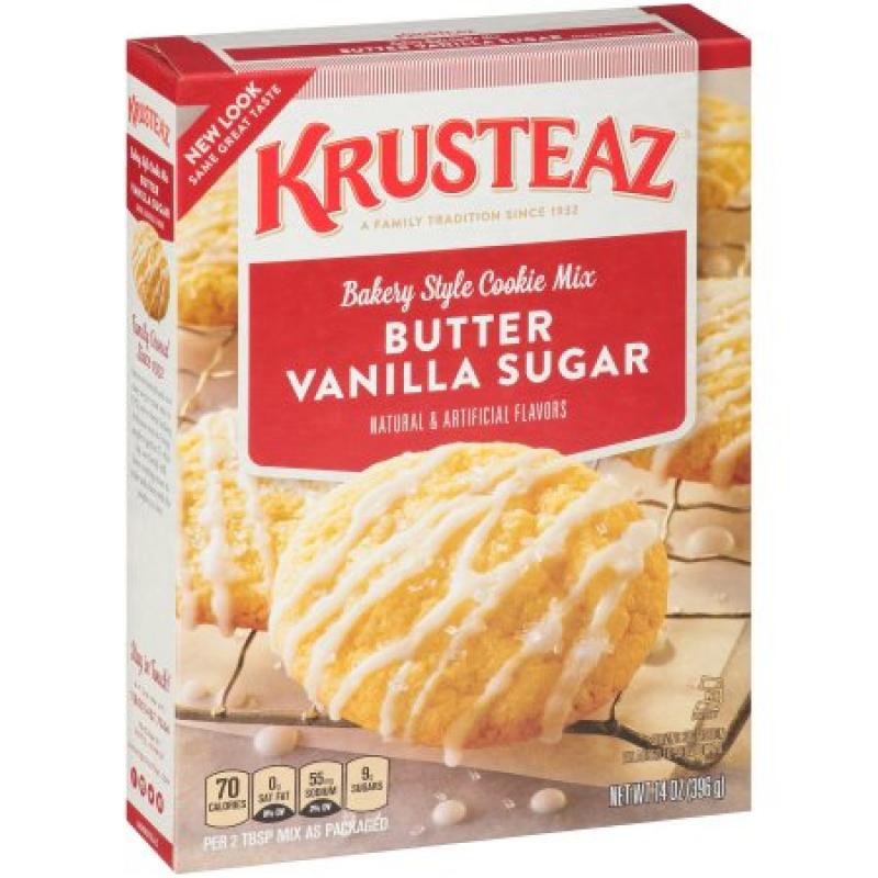 Krusteaz® Butter Vanilla Sugar Bakery Style Cookie Mix 14 oz. Box