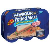 Armour Made W/Chicken & Beef Potted Meat 18 Oz Package
