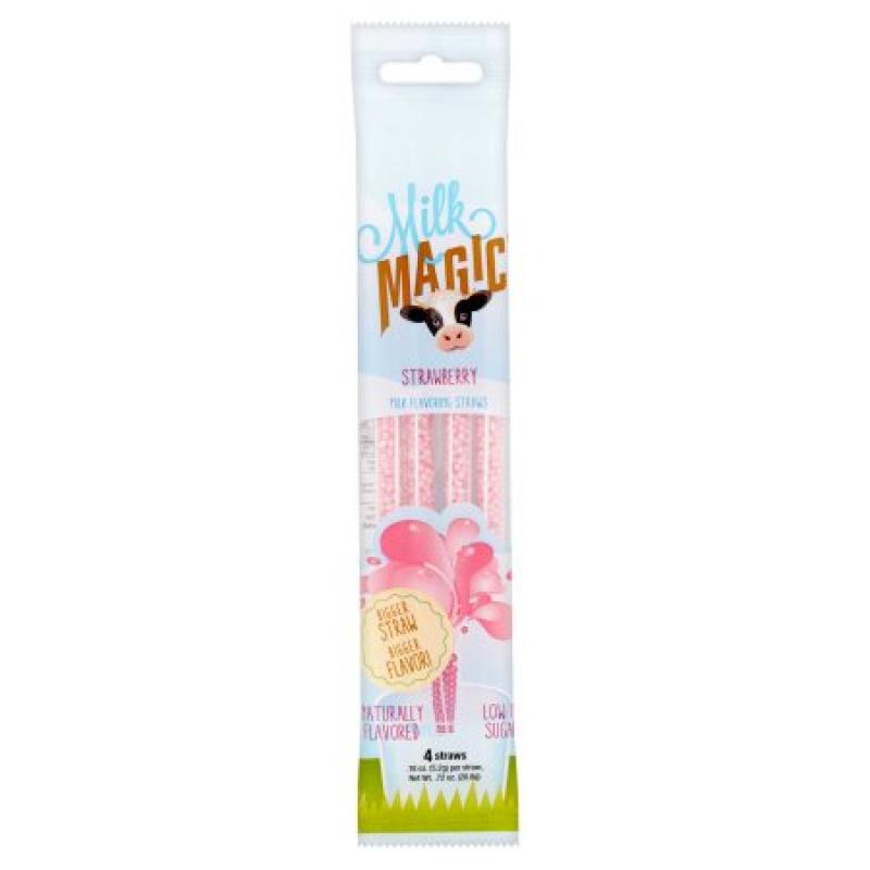 Milk Magic™ Strawberry Milk Flavoring Straws, .18 oz, 4 count