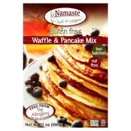 Namaste Foods Gluten Free Waffle & Pancake Mix, 21.0 OZ