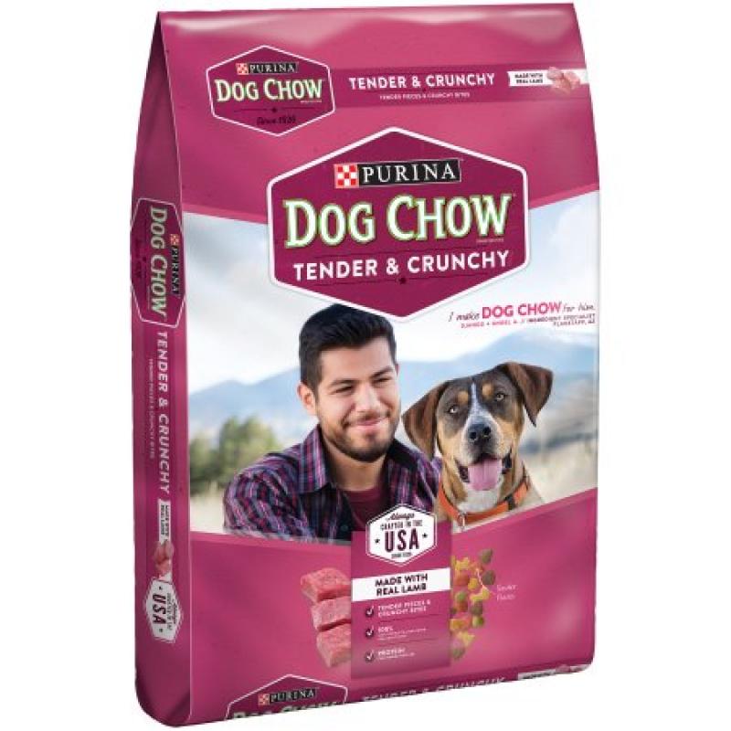 Purina Dog Chow Tender & Crunchy Dog Food 16.5 lb. Bag