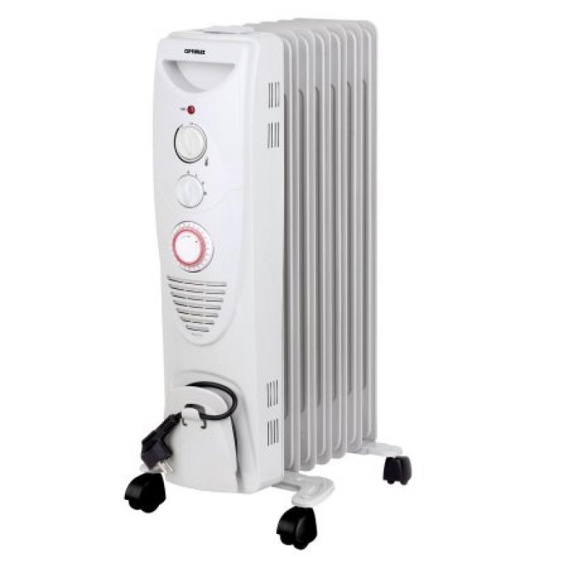 Portable 7 Fins Oil Filled Radiator Heater with Timer