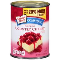 Duncan Hines® Comstock® Original Country Cherry Pie Filling & Topping 21 oz. Can