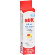 NUK Infant Natural Apple & Banana Flavor Tooth & Gum Cleanser, 1.4 oz