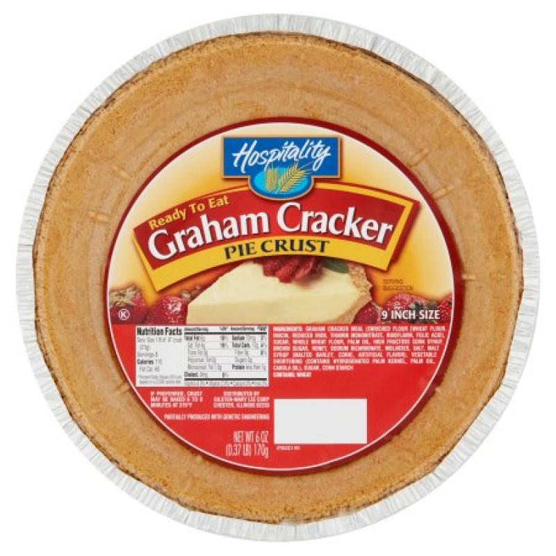 Hospitality Graham Cracker Pie Crust, 6 oz