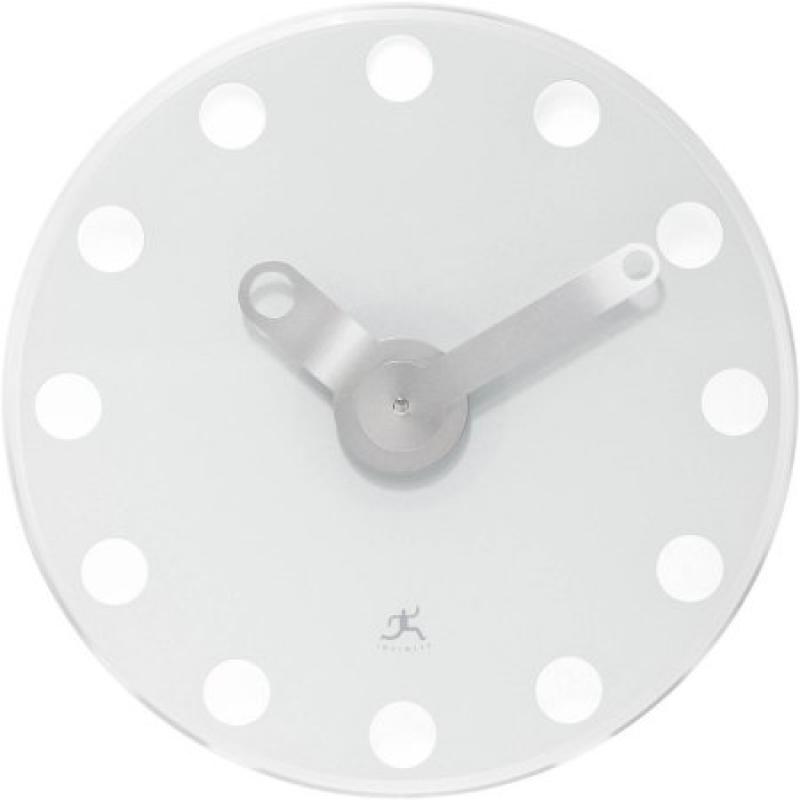 Infinity Instruments Accent 14" Wall Clock, White