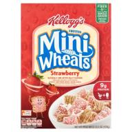 Kellogg&#039;s Frosted Mini-Wheats Strawberry Cereal, 15.5 oz