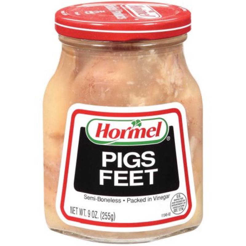 Hormel Jarred Pigs Feet, Semi Boneless, in Vinegar, 9 Oz