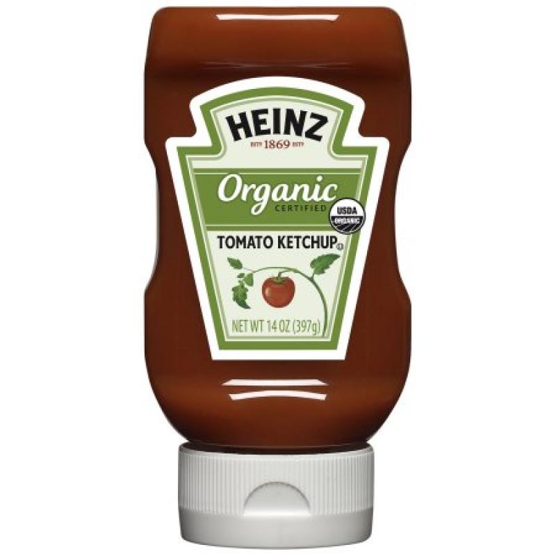 Heinz Tomato Ketchup Organic, 14 OZ (397g) Bottle