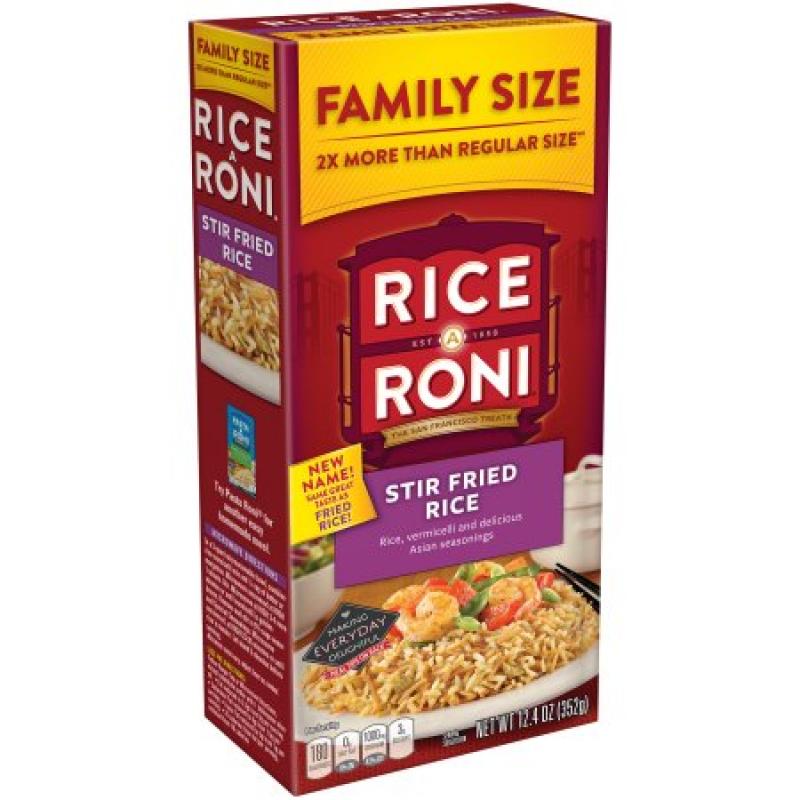 Rice-A-Roni® Family Size Stir Fried Rice Rice Mix 12.4 oz. Box